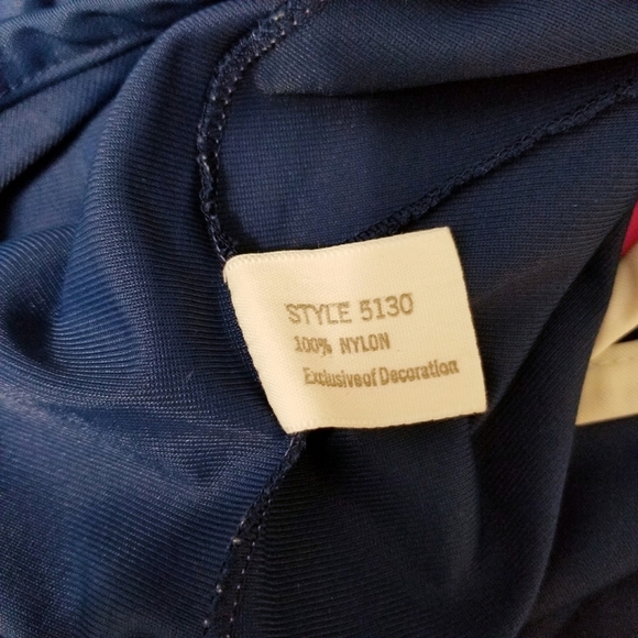 Vintage 70's 80's retro nylon mod style nightgown pajamas LARGE - Picture 5 of 6